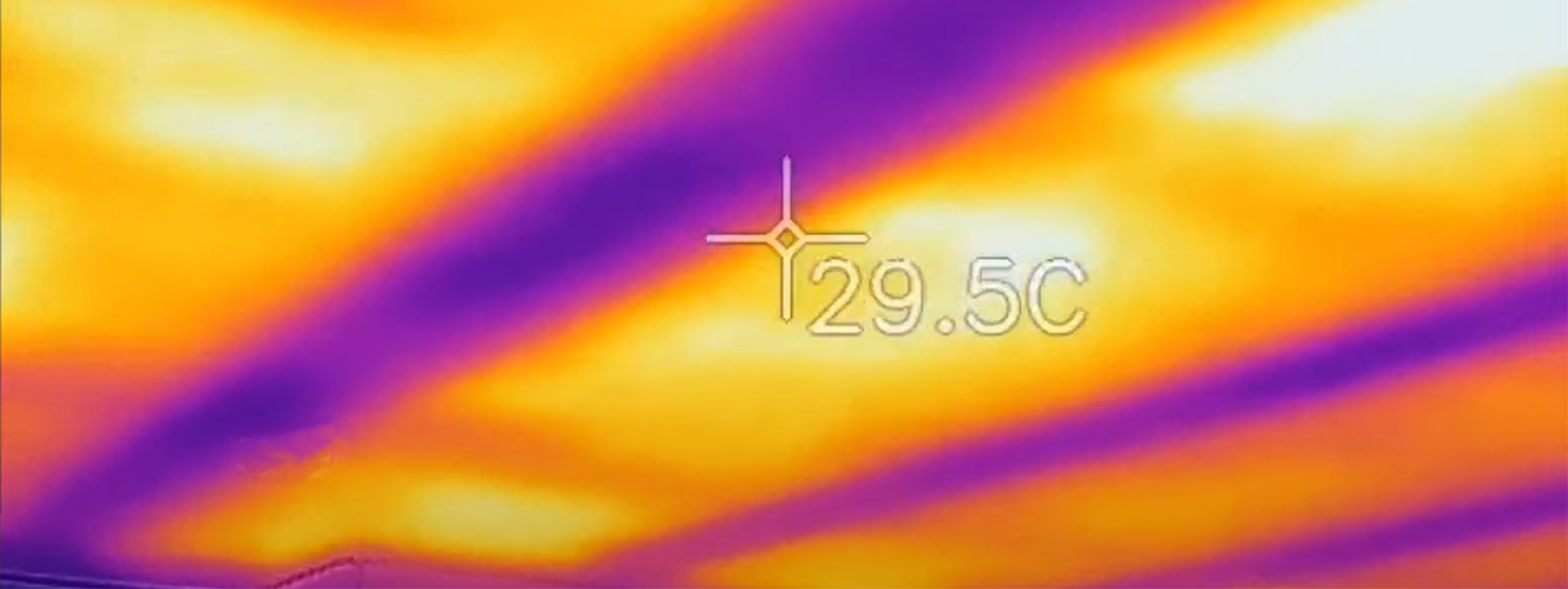 Thermal heat map