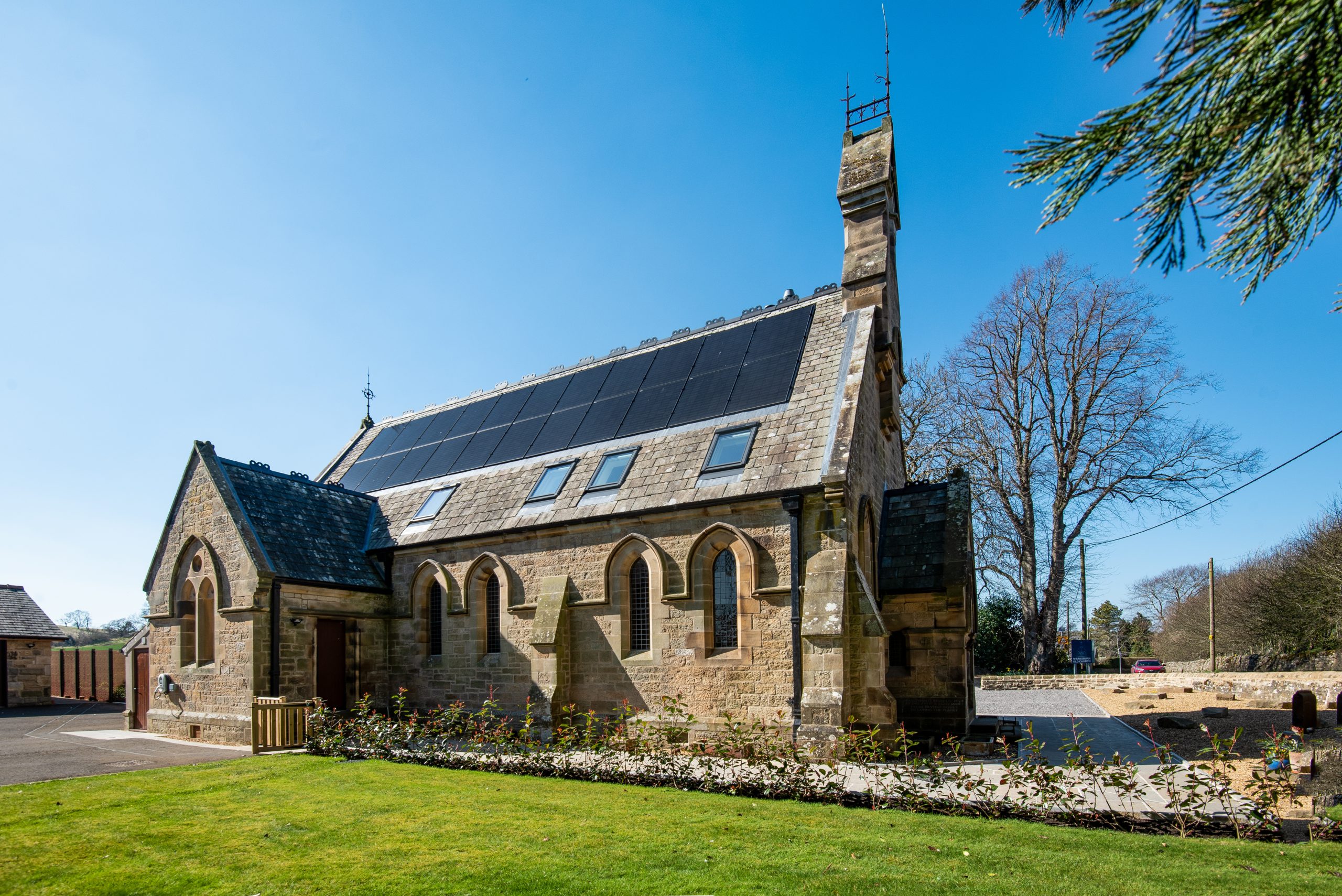 Case study – Warksburn Old Church  Luxury Passivhaus Holiday Home